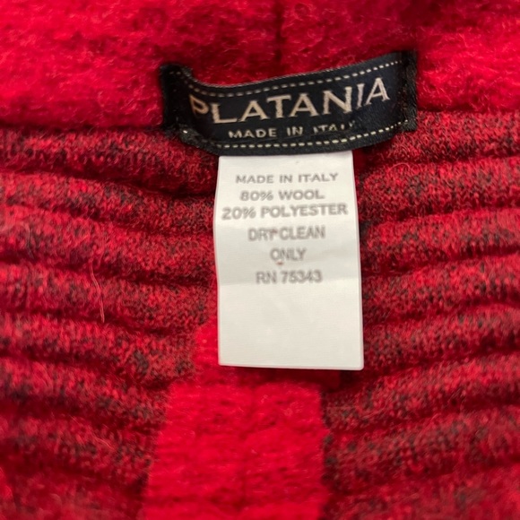 Super Cute Red wool Beret Made in Italy. NWOT - Picture 5 of 5